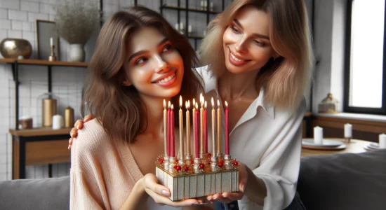 красивые свечи в подарок